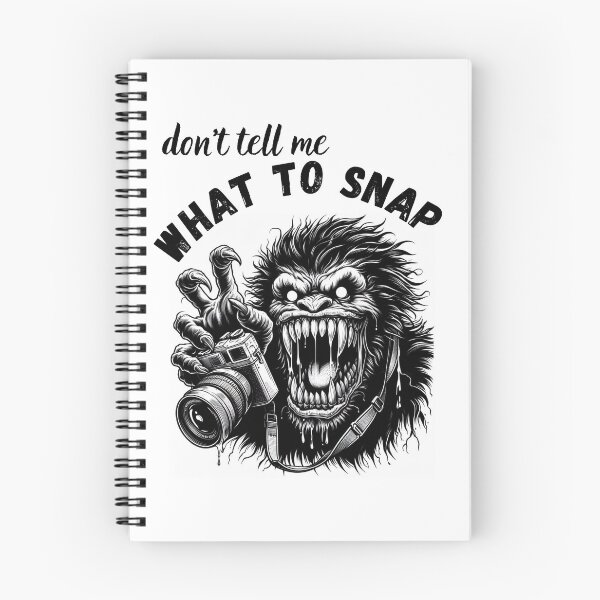 Item preview, Photographers Aesthetic Funny Beast Warning Don't Tell Me designed and sold by e-stall4U.