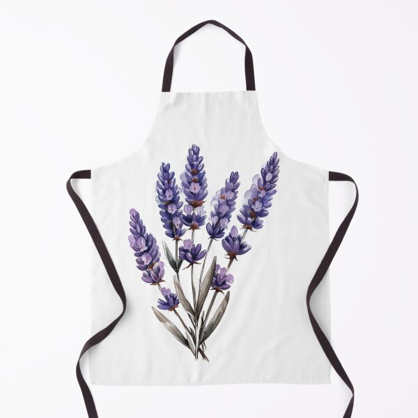 Item preview, Watercolor lavender bouquet designed and sold by Daydreamsatdawn.