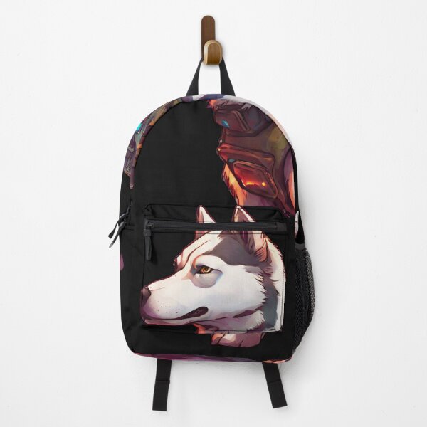 Item preview, Husky Dog Wolf Soldier Mercenary designed and sold by Aquillashop.