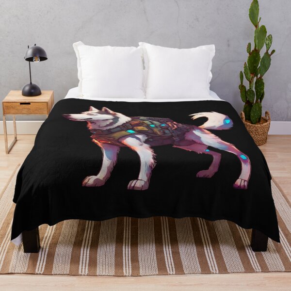Item preview, Husky Dog Wolf Soldier Mercenary designed and sold by Aquillashop.