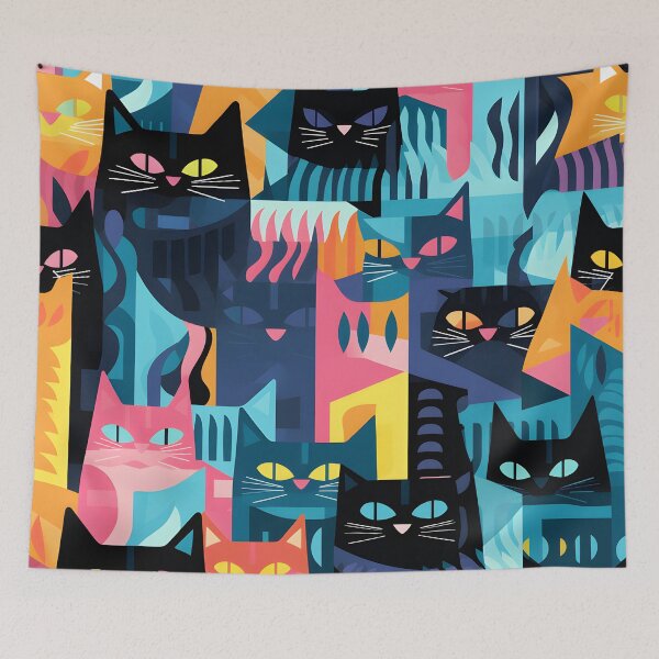 Item preview, Tiny Scary Mean Street Cats designed and sold by lazarus93.