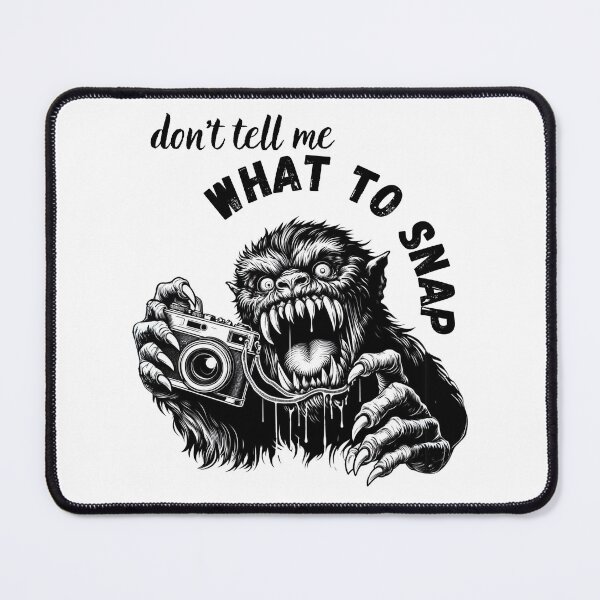 Item preview, Photographers Aesthetic Funny Beast Warning Don't Tell Me designed and sold by e-stall4U.