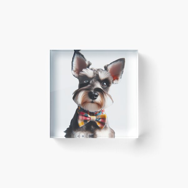 Item preview,  Silver miniature schnauzer designed and sold by KrisJuliet.