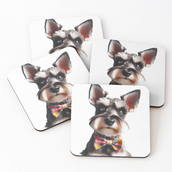 Item preview,  Silver miniature schnauzer designed and sold by KrisJuliet.