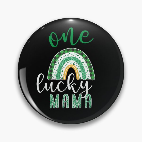 Item preview,  One Lucky Mama - One Lucky Family St Patricks Day Rainbow  designed and sold by Smix Pixels.