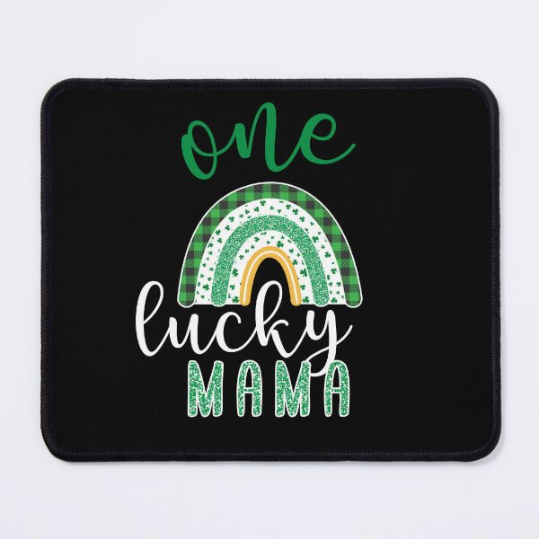 Item preview,  One Lucky Mama - One Lucky Family St Patricks Day Rainbow  designed and sold by Smix Pixels.
