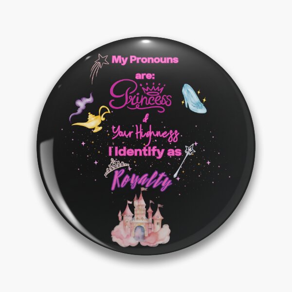 Item preview, Regal Pronouns: Whimsical Royalty Design designed and sold by DarlingsTees.