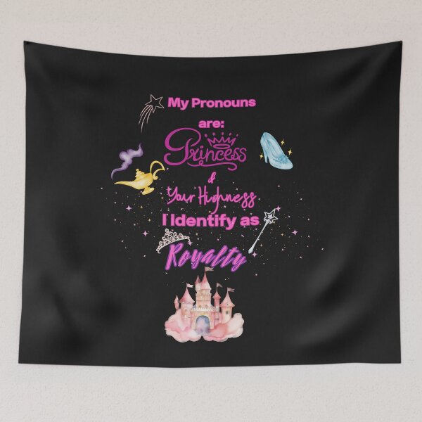 Item preview, Regal Pronouns: Whimsical Royalty Design designed and sold by DarlingsTees.