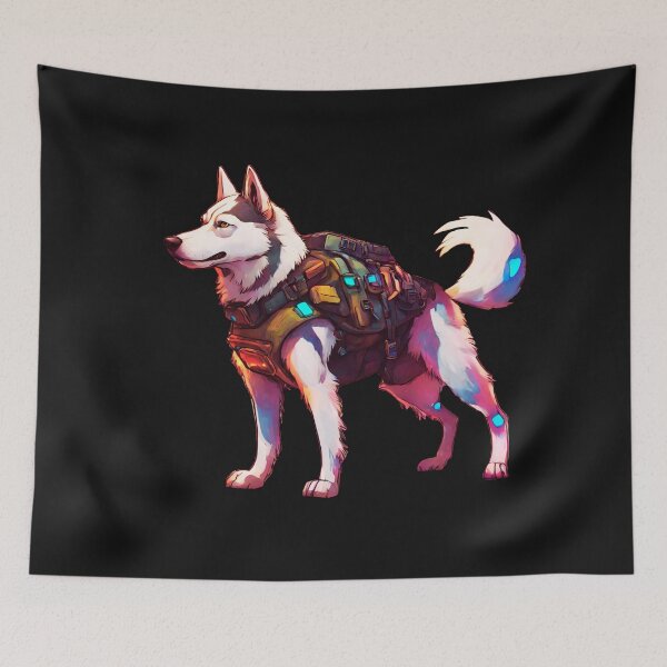 Artikelvorschau, Husky-Wolf-Söldner entworfen und verkauft von Aquillashop.