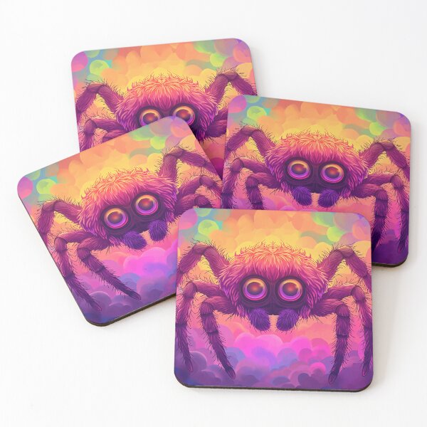 Item preview, Big Cute Rainbow Spider designed and sold by Sp3ctrumOfColor.