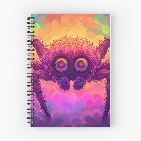 Item preview, Big Cute Rainbow Spider designed and sold by Sp3ctrumOfColor.