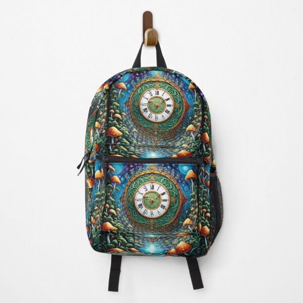 Item preview, Seb-E-deE - Out Of Time Artwork, Green, Blue, Orange designed and sold by PsyStudioShop.