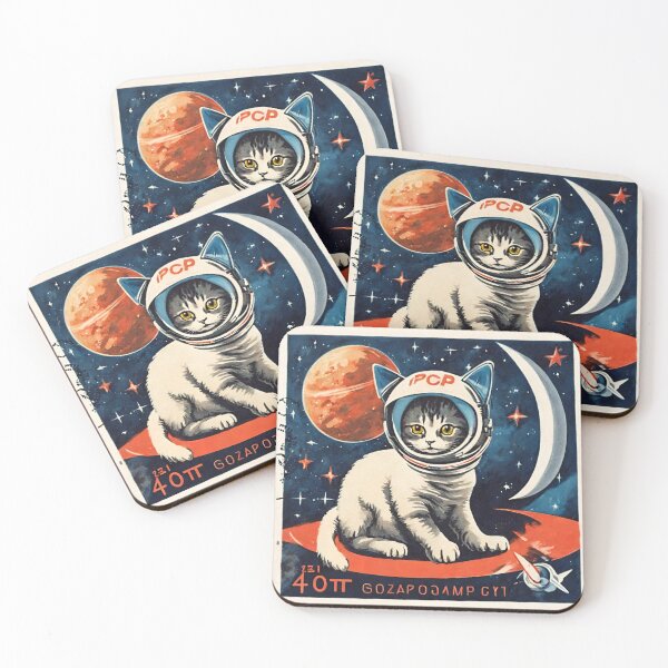 Item preview, New Recruit - soviet cat designed and sold by BoxcarDesigns.