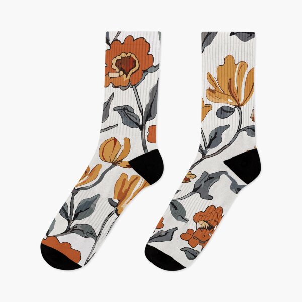 Item preview, Art Nouveau Flowers in Brown designed and sold by SamJanner.