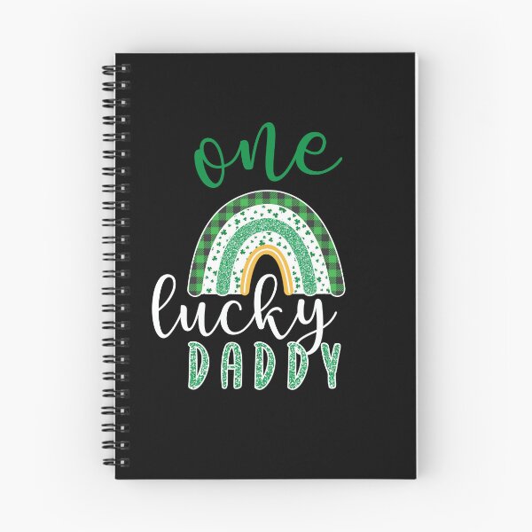 Item preview,  One Lucky Daddy  - One Lucky Family St Patricks Day Rainbow  designed and sold by Smix Pixels.