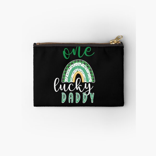Item preview,  One Lucky Daddy  - One Lucky Family St Patricks Day Rainbow  designed and sold by Smix Pixels.