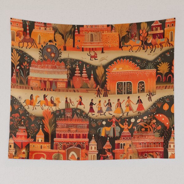 Item preview, Indian Folk Art designed and sold by lazarus93.