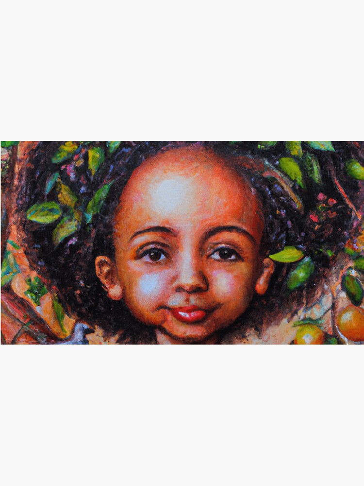 Artwork view, Sphiwe Ngwenya's Beautiful African Child designed and sold by Siphiwe Ngwenya The Founder