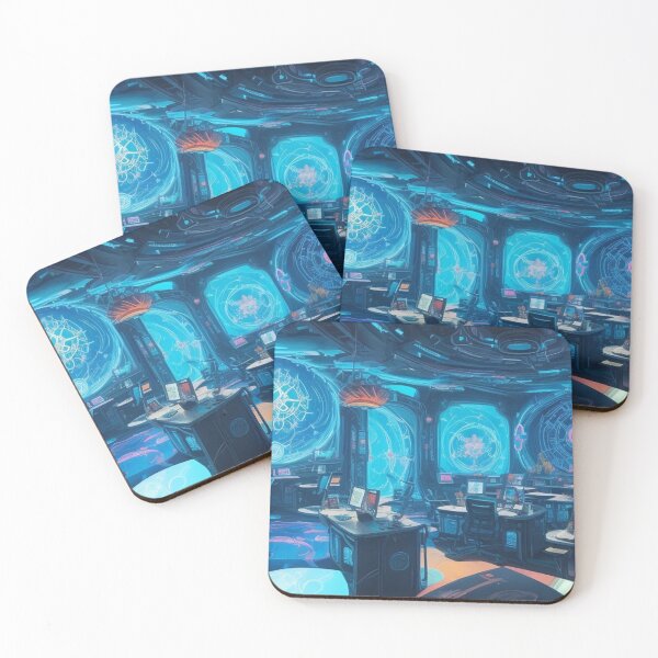 Item preview, Blue IT Office designed and sold by TondoMeander.