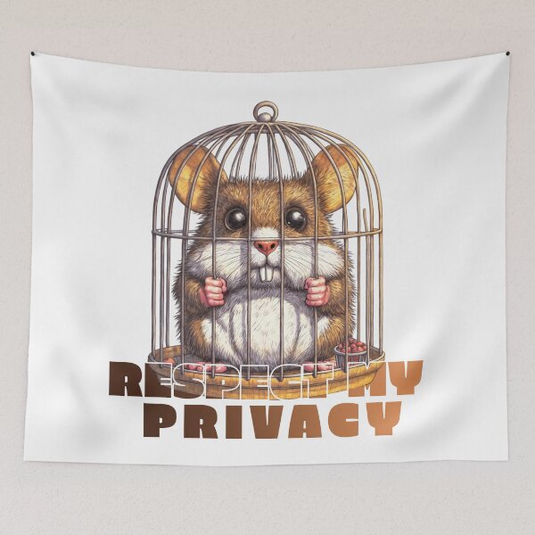 Item preview, Respect My Privacy designed and sold by NickTaroDesign.