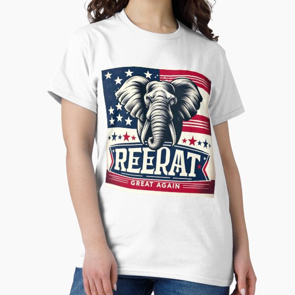 Item preview, great again, usa, election republican, donald, america, vote, elephan,t star and strips designed and sold by szpaku888.