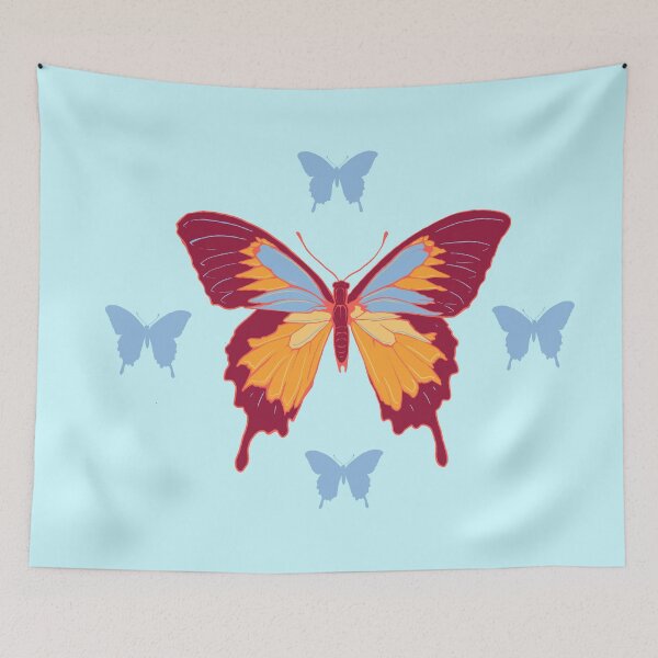 Item preview, Tequila sunrise butterfly  designed and sold by Tati Varv.