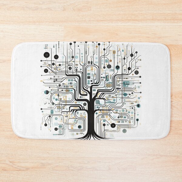 Item preview, Circuitry Blooms designed and sold by Artisleek Designs.