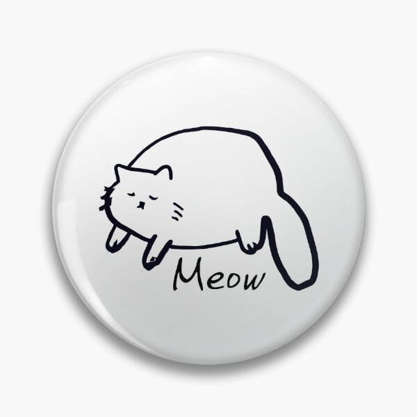 Item preview, The cute cat Meow designed and sold by sublidesign.