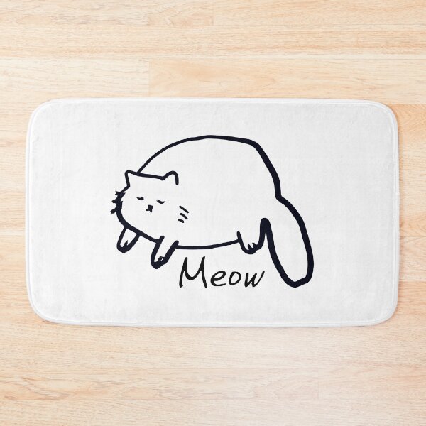 Item preview, The cute cat Meow designed and sold by sublidesign.