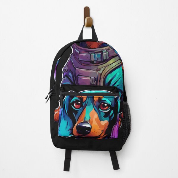 Item preview, Dachshund Time Traveler Mercenary designed and sold by Aquillashop.