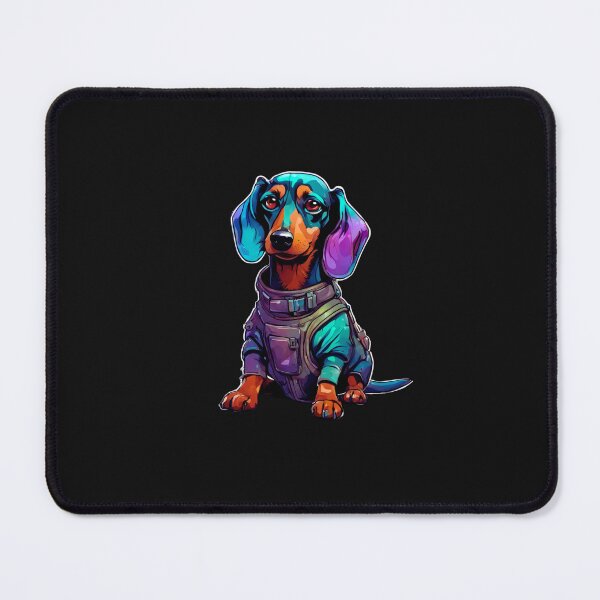 Item preview, Dachshund Time Traveler Mercenary designed and sold by Aquillashop.