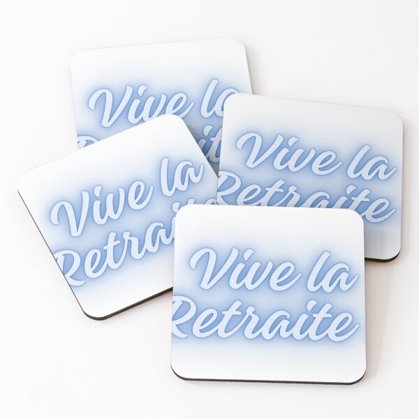 Aperçu de l'œuvre Vive la retraite créée et vendue par Kitimouna.