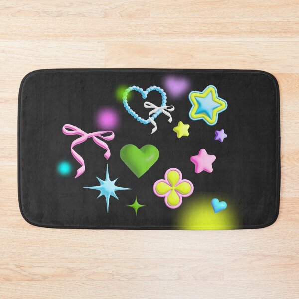 Item preview, Kawaii Sanriocore pastel hearts and stars bubbly 3D stars, soft gradients, ribbon designed and sold by needsai.