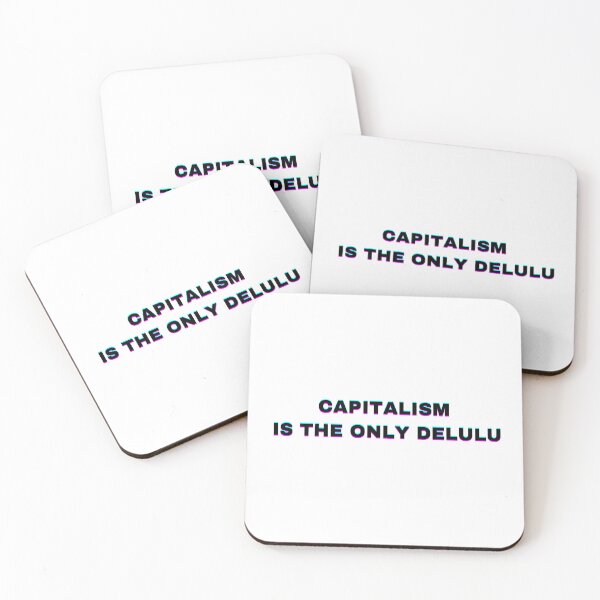 Item preview, Capitalism is the only delulu designed and sold by Purple Fabric.