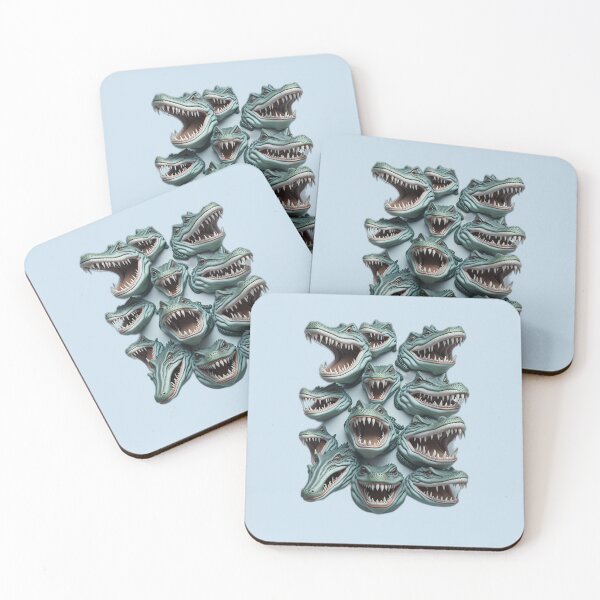 Item preview, Cute Crocodile Pack Sticker - Cool Animal designed and sold by joejiing.