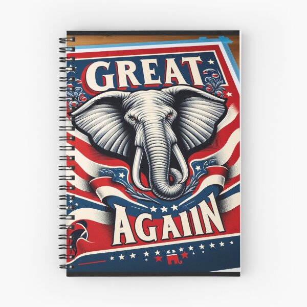 Item preview, great again, usa, election republican, donald, america, vote, elephan,t star and strips designed and sold by szpaku888.