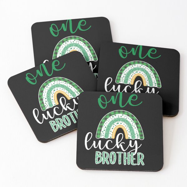 Item preview,  One Lucky Brother  - One Lucky Family St Patricks Day Rainbow  designed and sold by Smix Pixels.