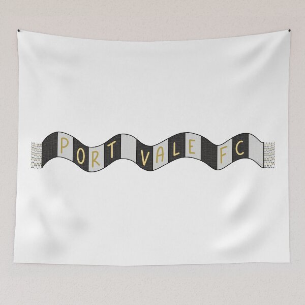 Item preview, Port Vale Scarf (With Club Name) designed and sold by MadeByGeeClowes.