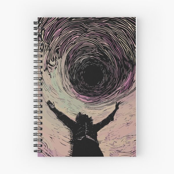 Item preview, Endlessly Falling, Falling through a Wormhole, Desperate Man, Travelling through a wormhole designed and sold by PrintShangri-La.