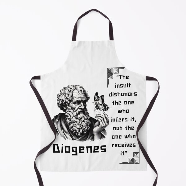 Item preview, Diogenes famous quote for stoicism lovers designed and sold by CachoGlorious.