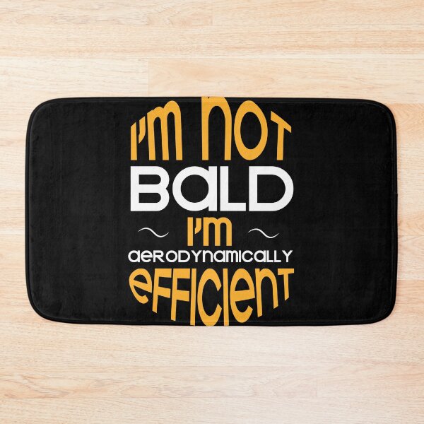 Item preview, Aerodynamic Efficiency: Embracing Baldness designed and sold by Shirtey.