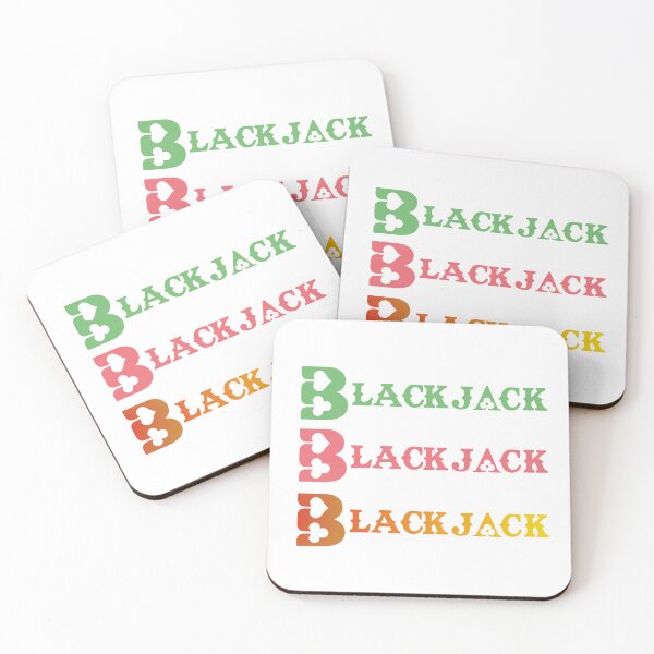 Aperçu de l'œuvre Blackjack cards game typography créée et vendue par YosiH.