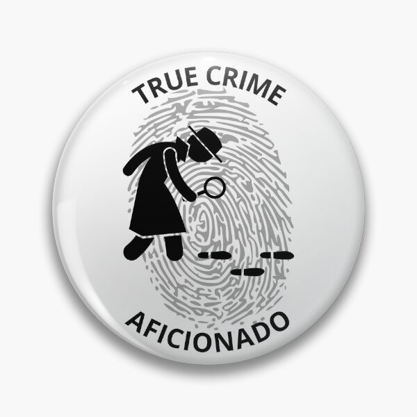 Item preview, True Crime Aficionado designed and sold by DebbieDoesBooks.