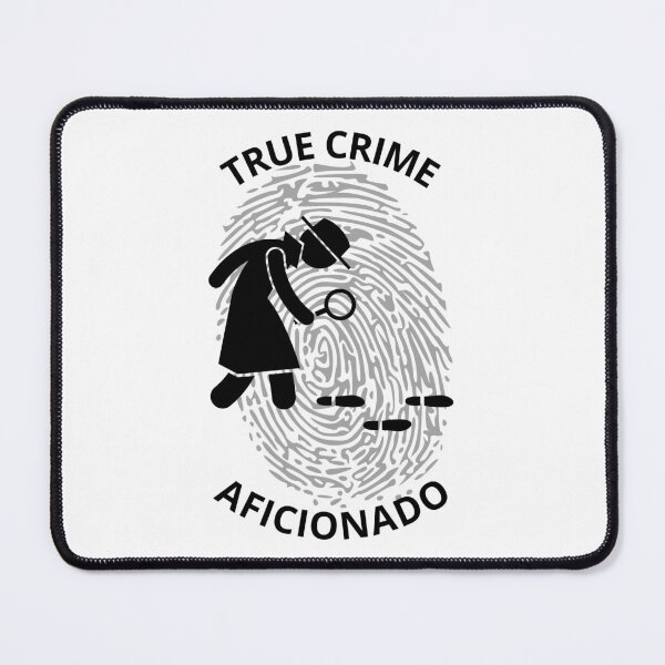 Item preview, True Crime Aficionado designed and sold by DebbieDoesBooks.
