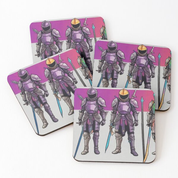 Item preview, Colorful Knights designed and sold by TondoMeander.