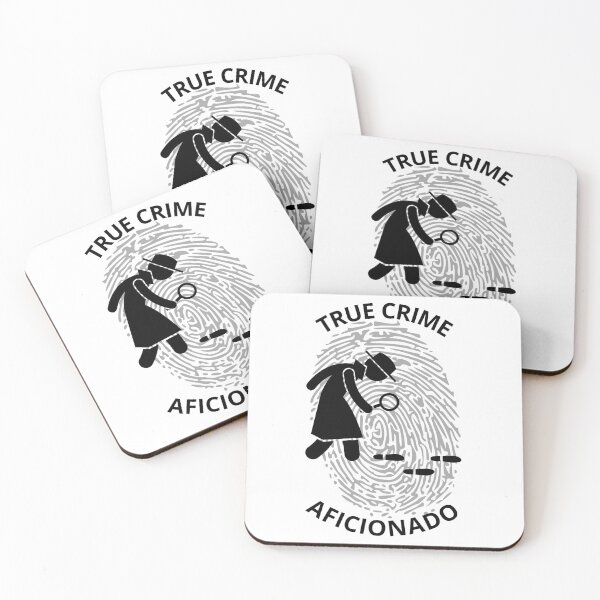 Item preview, True Crime Aficionado designed and sold by DebbieDoesBooks.