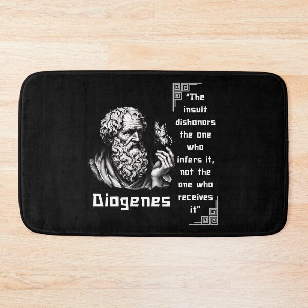 Item preview, Diogenes famous quote for stoicism lovers designed and sold by CachoGlorious.