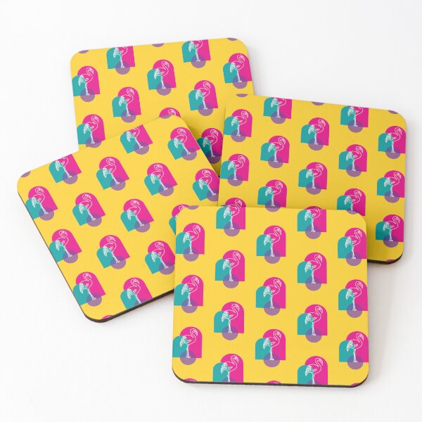 Item preview, Flamingo yellow designed and sold by Mira Genzlinger.