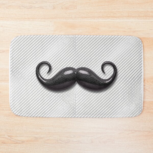 Item preview, Carbon Silky Stache designed and sold by Quark-Up-Fiber.