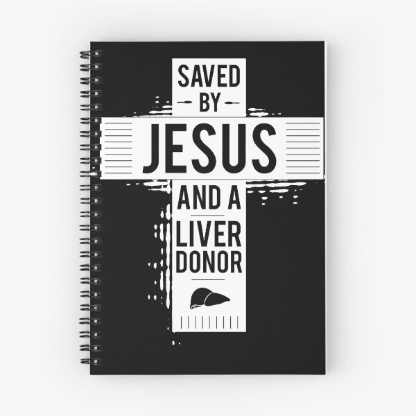 Item preview, Saved by Jesus and a Liver Donor designed and sold by Shirtey.